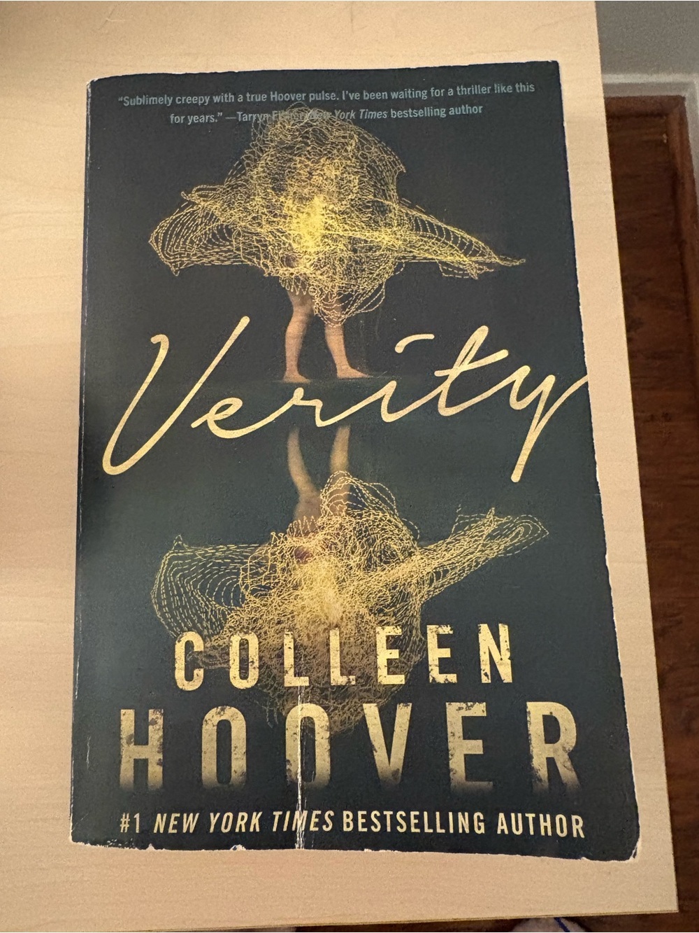 Verity by Colleen Hoover Paperback Book